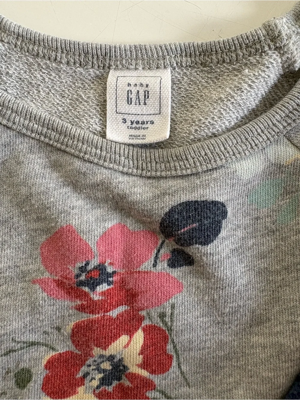 Toddler Long Sleeve Floral Knit Dress Lot